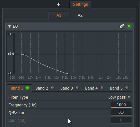 audio EQ