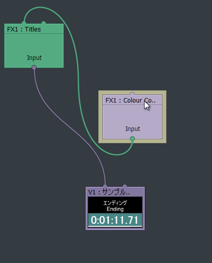 Routing画面