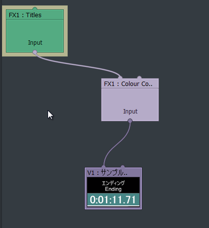 Routing画面