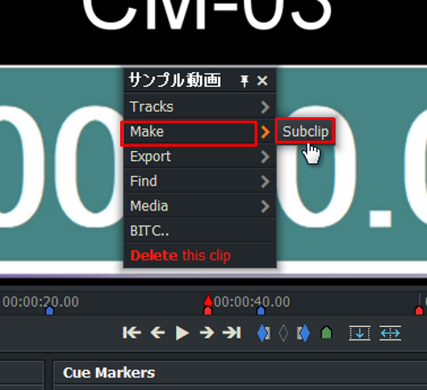 MakeSubClip画面